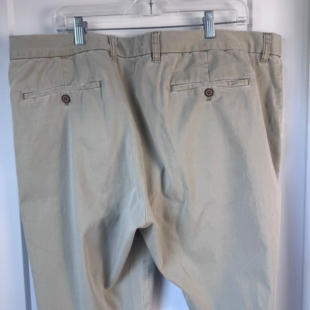 Tommy Bahama Boracay Chino Pants Men's 40x32 Khaki Tan Tencel Stretch Flat Front - Picture 9 of 11